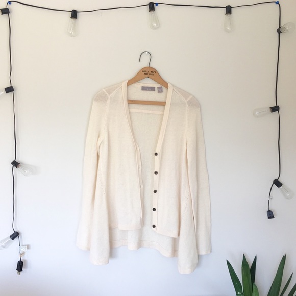 vkoo Sweaters - Vkoo cashmere cream cardigan